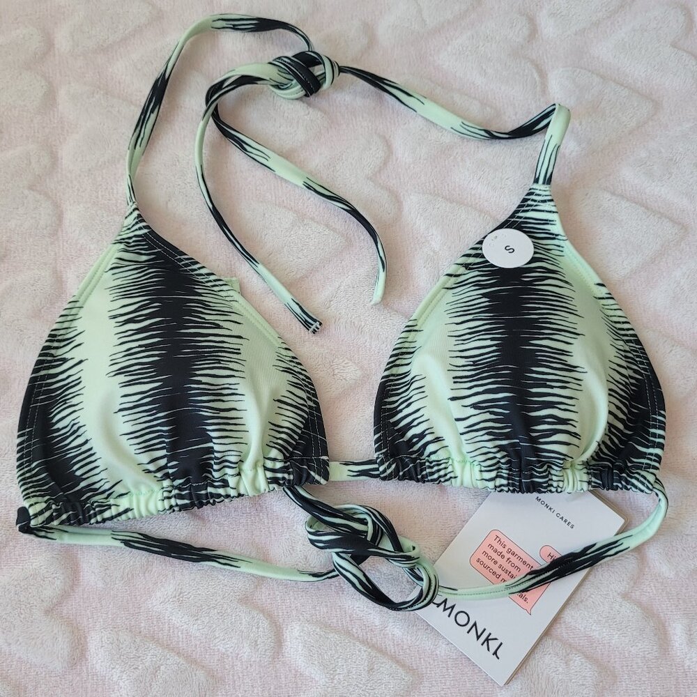 Monki Tie-up Bikini Top